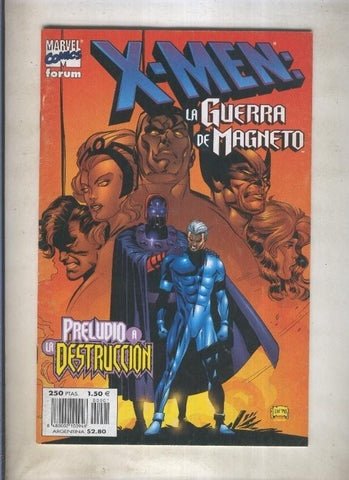 X Men especial: La guerra de Magneto: Preludio a la destruccion