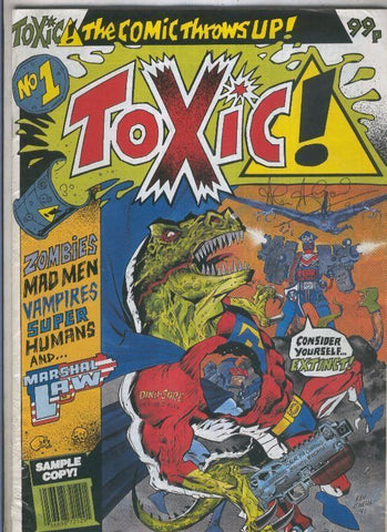 Toxic revista inglesa de comics numero 1