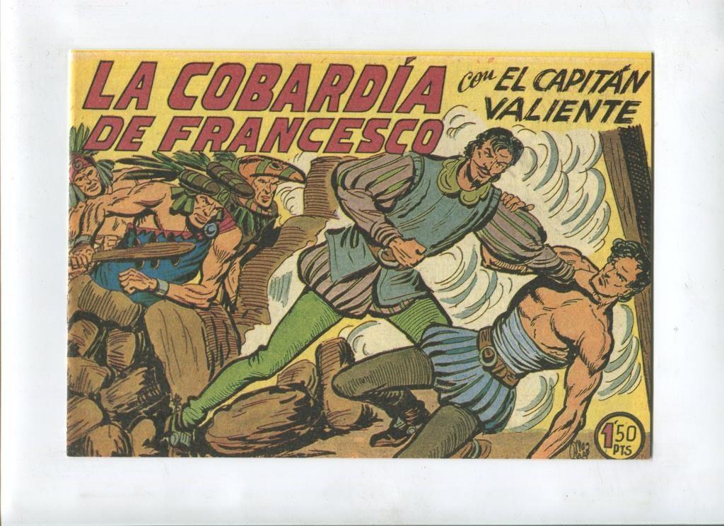 Facsimil: El Capitan Valiente numero 04: La cobardia de Francesco