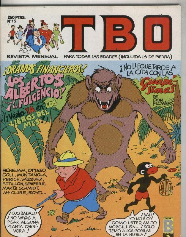 TBO de Ediciones B numero 015: portada de Benejam (Morcillon y Babali)