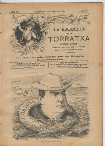 La esquella de la Torratxa numero 0849 del 19.4.1895