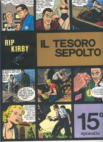 Rip Kirby de Alex Raymond numero 15: Il tesoro sepolto