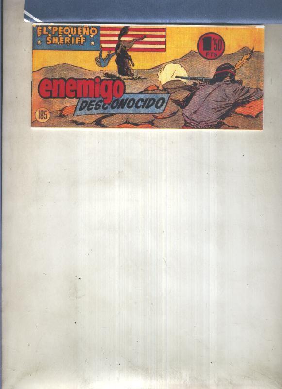 El Pequeño Sheriff facsimil numero 185: Enemigo desconocido