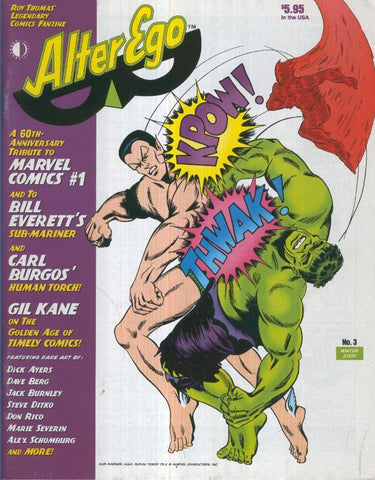 ALTER EGO MAGAZINE, Vol.3 No.03: Winter 2000