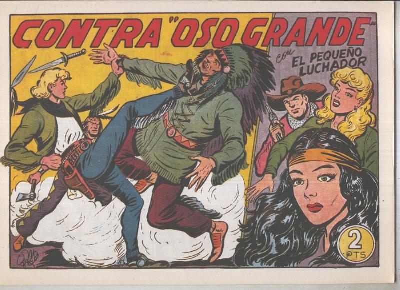 El Pequeño Luchador facsimil numero 160: Contra oso Grande