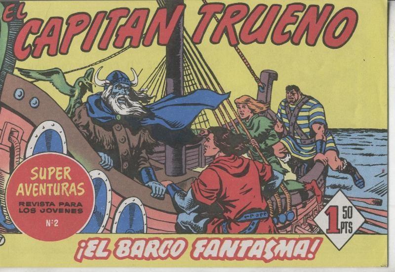 El Capitan Trueno facsimil numero 057: El barco fantasma