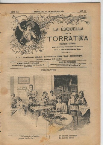 La esquella de la Torratxa numero 0850 del 26.4.1895