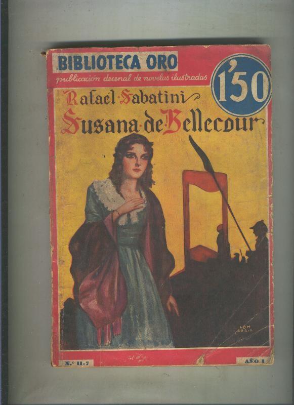 Biblioteca Oro: Susana de Bellecour (aviejada)
