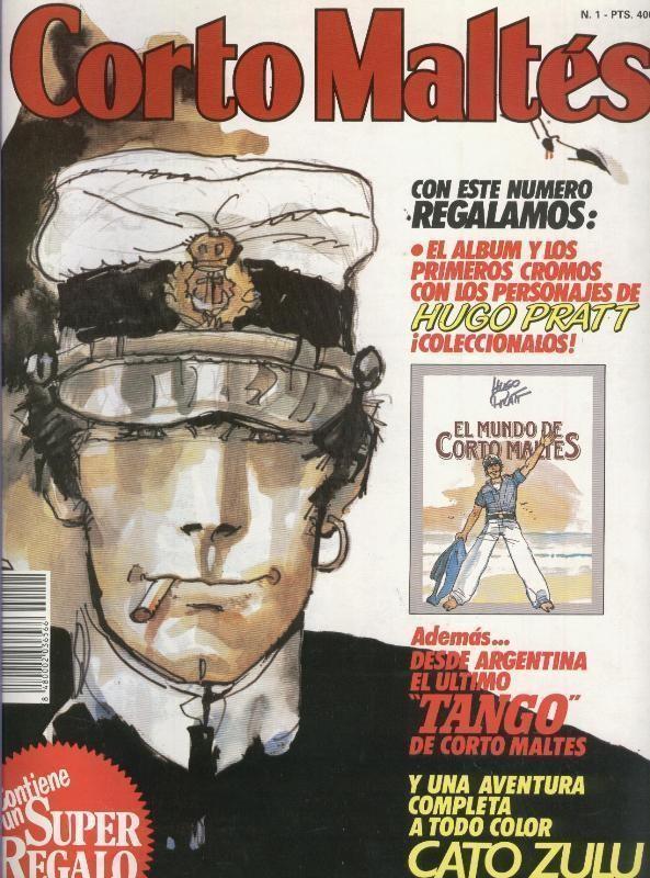 Corto Maltes revista numero 01 (numerado 3 en trasera) (no lleva los cromos)