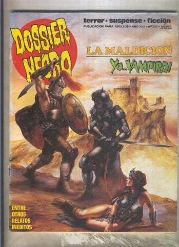 Dossier Negro numero 202 (numerado 2 en trasera)