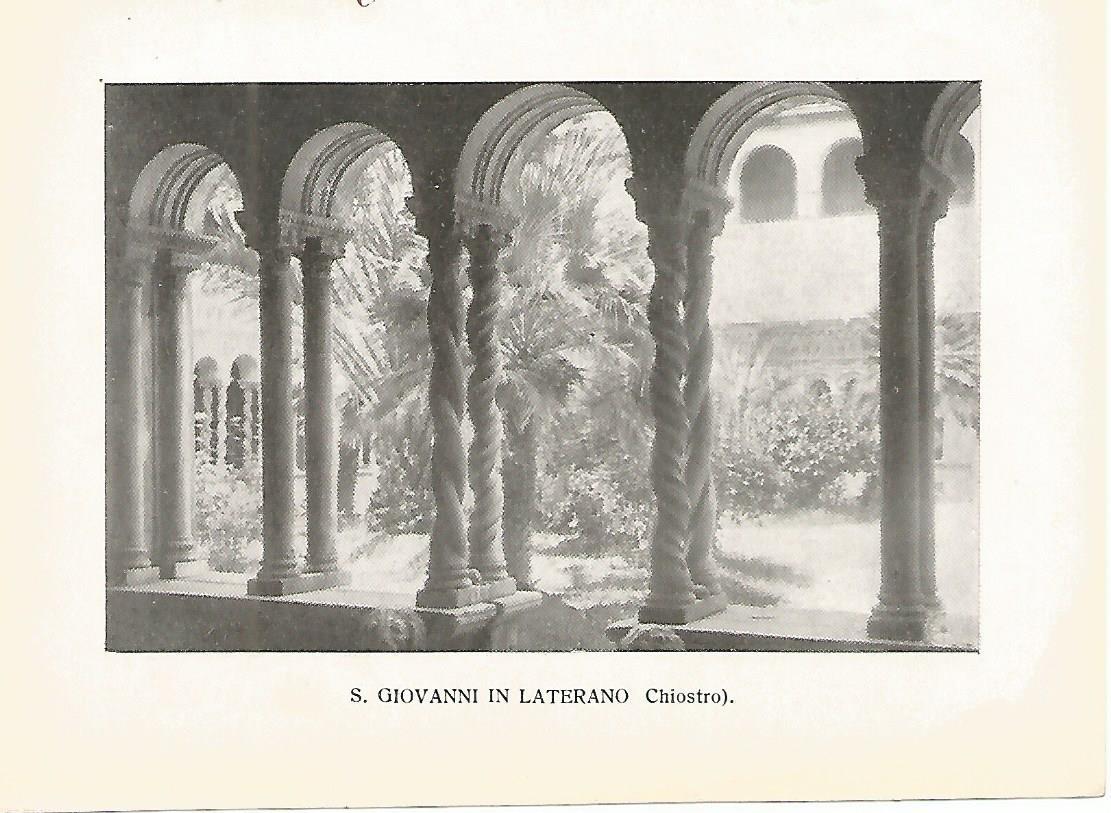 Lamina 1024: ROMA. San Giovanni in Laterano. Claustro