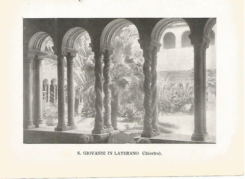 Lamina 1024: ROMA. San Giovanni in Laterano. Claustro