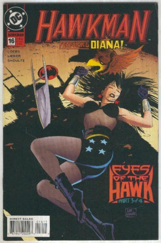 HAWKMAN, Vol.3 No.16: Eyes of Hawk, 3 (DC 1995)