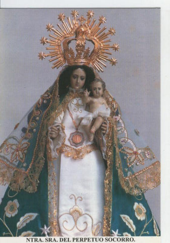 Postal Virgenes 345 : Nuestra Señora del Perpetuo Socorro, La Copa-Bullas (Murcia)