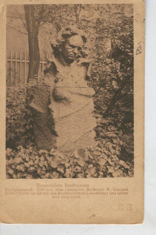 Postal 008540: Busto de Beethovens, alemania