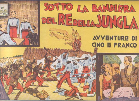 Gino e Franco volumen 01 (1973): Sotto la badiera del redella jungla (CUBIERTA ALGO ESTROPEADA)