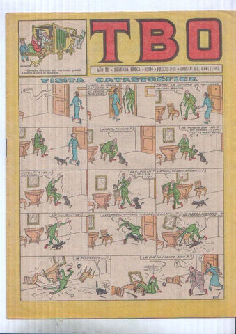 TBO numero 109: Visita catastrofica (Coll)