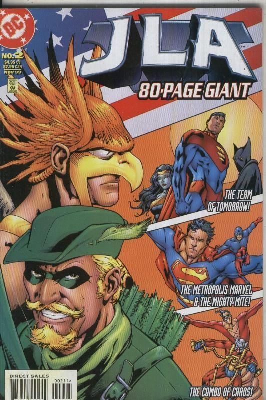 JLA numero 02,  80 page giant