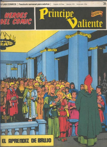 El Principe Valiente Numero 31: El aprendiz de brujo ( numerado 01 en trasera)