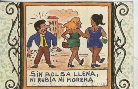 Postal: Azulejo tipico