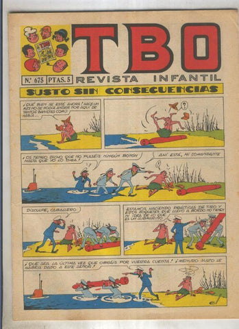 TBO numero 675: Susto sin consecuencias (Coll)