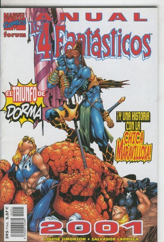 Los 4 Fantasticos: anual 2001: Traicion