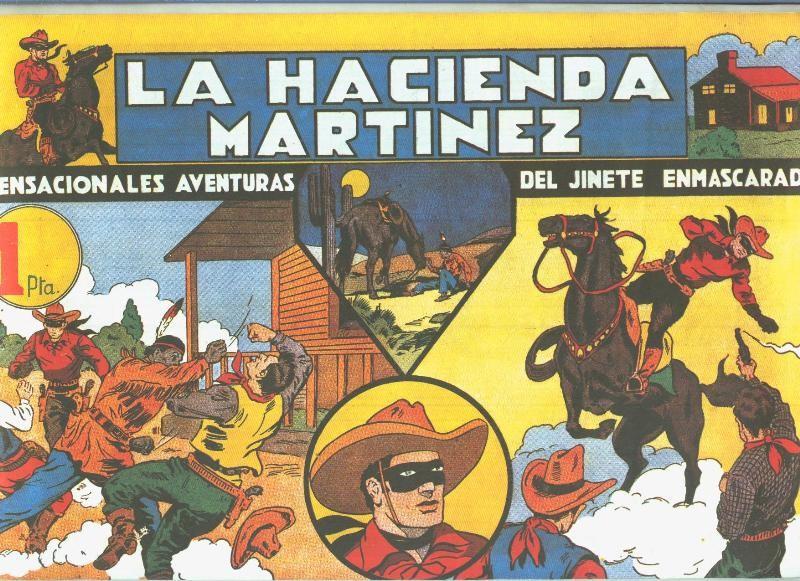 Lone Ranger: facsimil: El Llanero Solitario: La hacienda Martinez