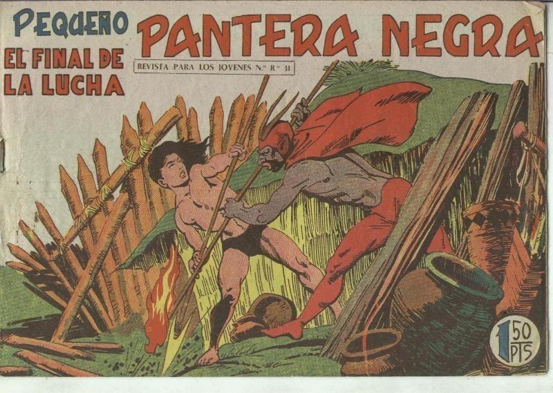 Pequeño Pantera Negra numero 173: El final de la lucha