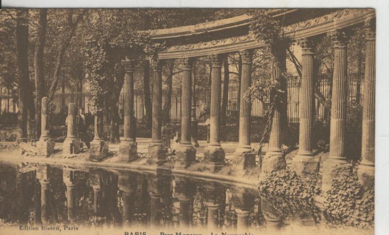Postal 009106: Paris-Parc Monceau-La Naumachie
