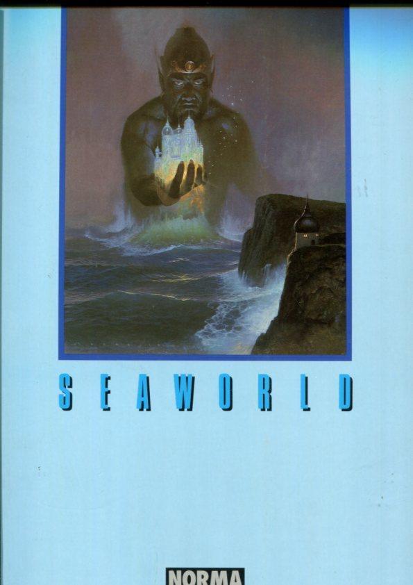 Carpeta Seaworld (VACIA, SIN NINGUNA LAMINA) de El Mercenario de Vicente Segrelles  
