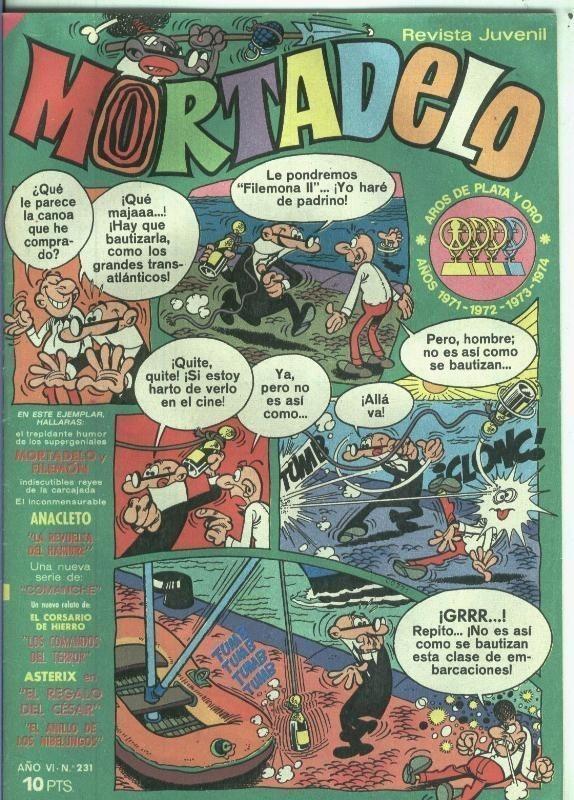 Mortadelo revista semanal numero 231