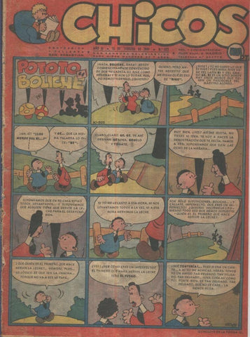 Chicos de Consuelo Gil numero 523 (procede de tomo desencuadernado)