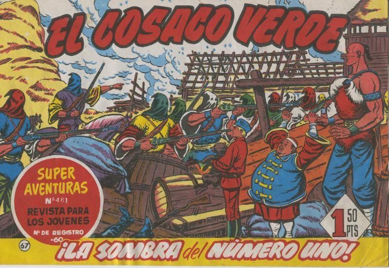 El Cosaco Verde facsimil numero 067: La sombra del numero uno