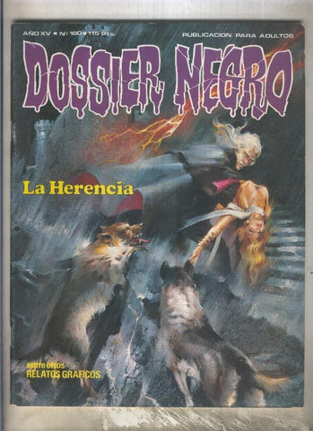 Dossier Negro numero 180 (numerado 3 en trasera)