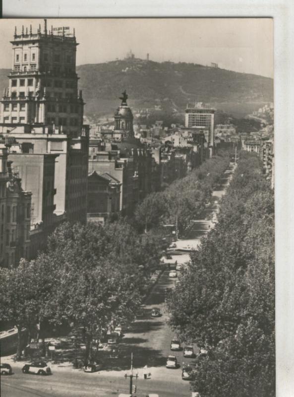 Postal 010480:  Paseo de Gracia en Barcelona