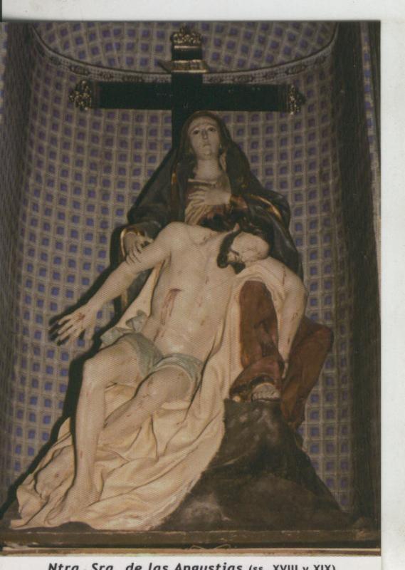 Postal 009698: Virgen Ntra Sra de las Angustias,  iglesia de San Juan de Dios de Murcia