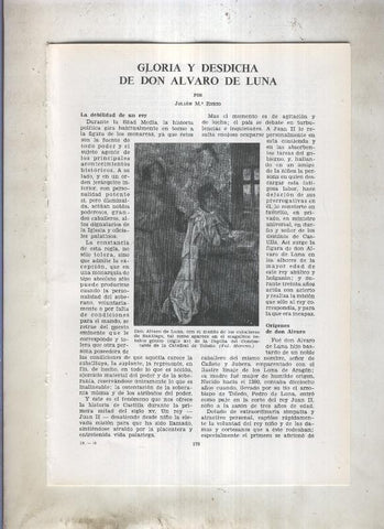 Gloria y desdicha de Don Alvaro de Luna por Julian Maria Rubio