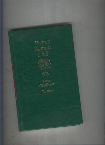 Premios Ramon Llull: Pere Gimferrer, Fortuny