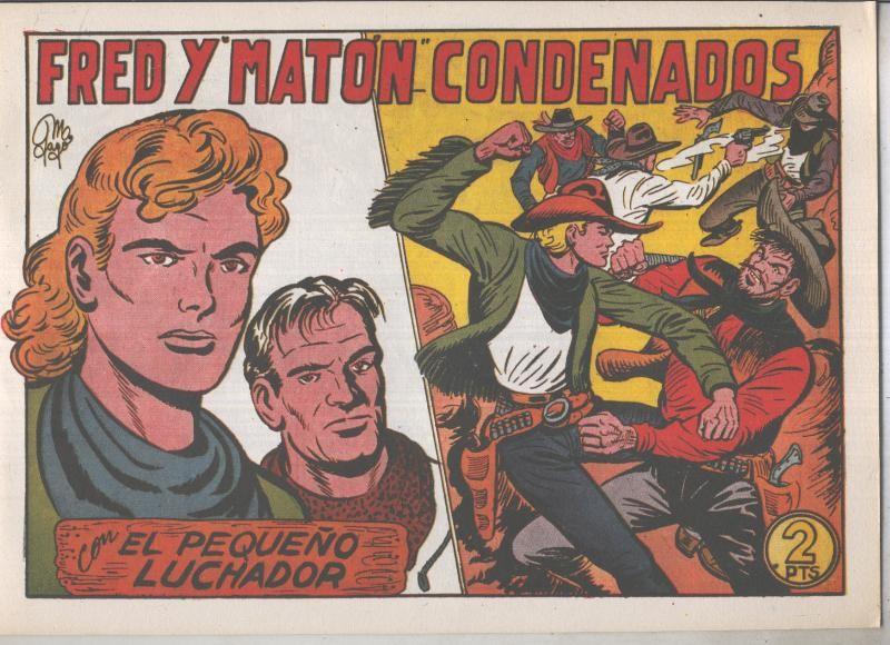 El Pequeño Luchador facsimil numero 181: Fred y Maton condenados