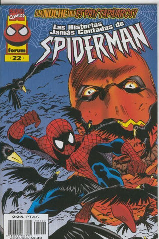 Las historias jamas contadas de Spiderman numero 22: La araña y el espantapajaros