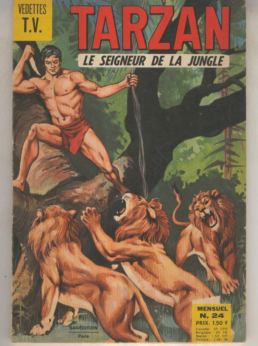 TARZAN Le Seigneur de la Jungle 24: La cite de l Or 2eme Partie