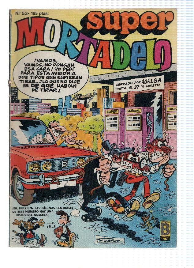 Ediciones B: Super Mortadelo numero 053