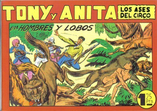 Tony y Anita facsimil numero 137: Hombres y lobos