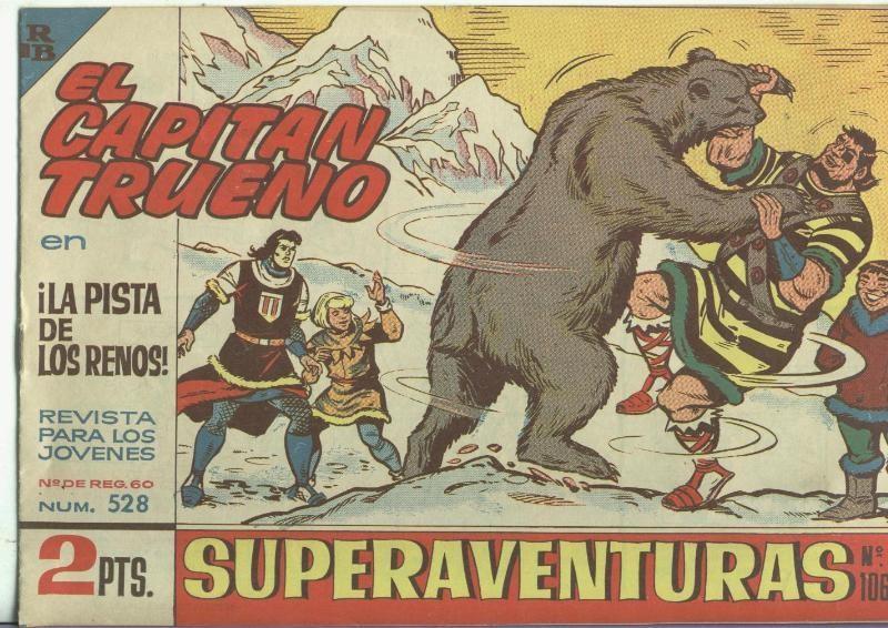 El Capitan Trueno original numero 528: la pista de los renos