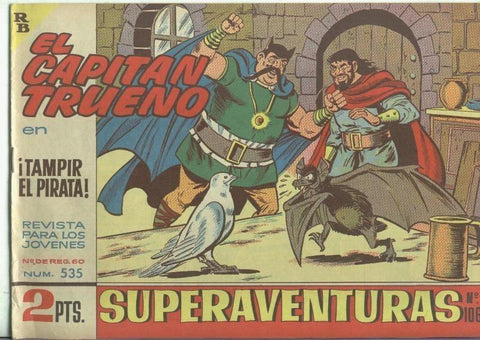 El Capitan Trueno original numero 535: Tampir el pirata