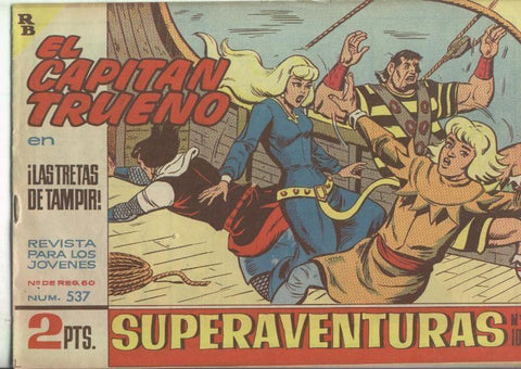 El Capitan Trueno original numero 537: Las tretas de Tampir
