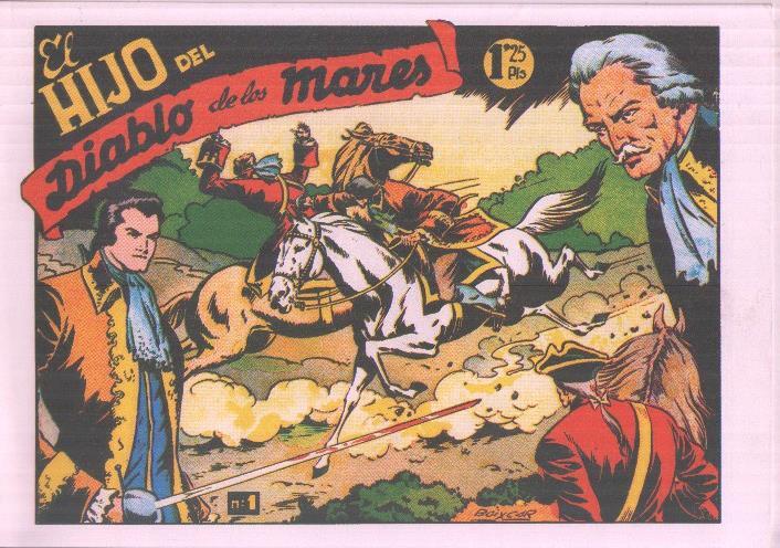 Facsimil: El Hijo del diablo de los mares numero 01: El hijo del diablo de los mares