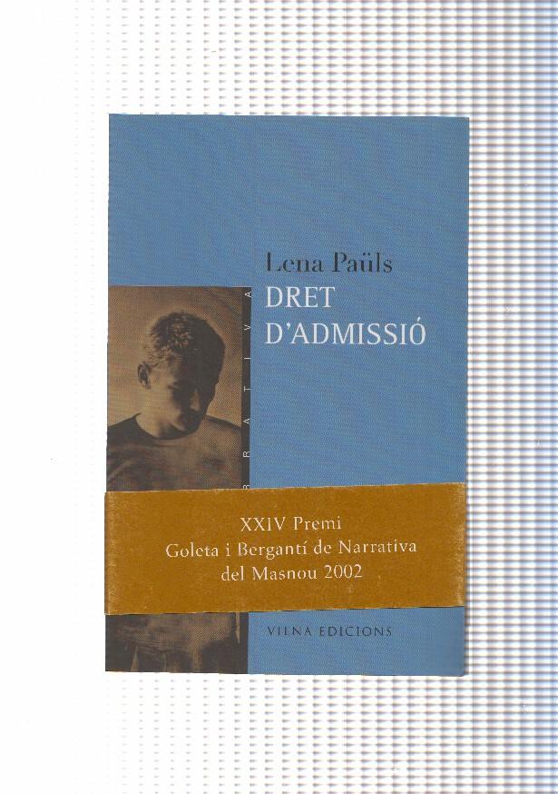 Dret d admissio