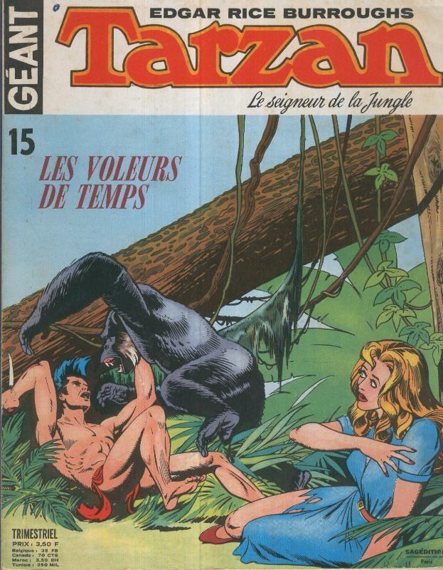 TARZAN GEANT Sagedition, Numero 15: Les Voleurs de Temps