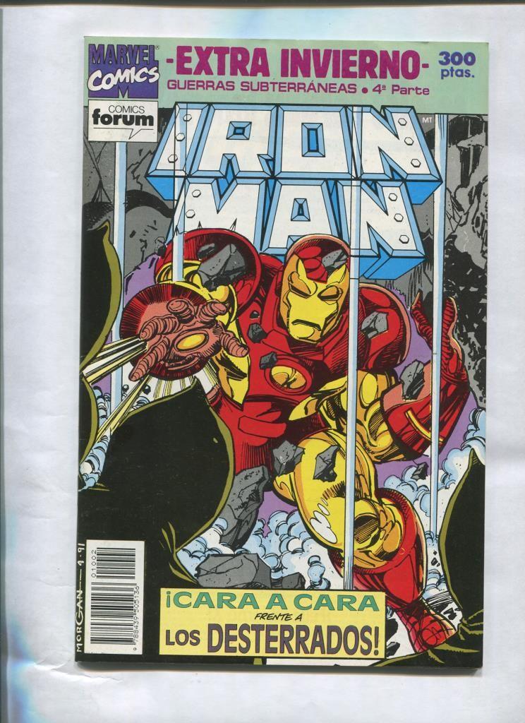 Iron Man especial invierno 1992: Guerras subterraneas, cuarta parte